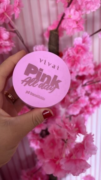 Pó solto pink all day 